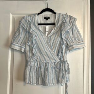 NWT J. Crew Wrap Shirt